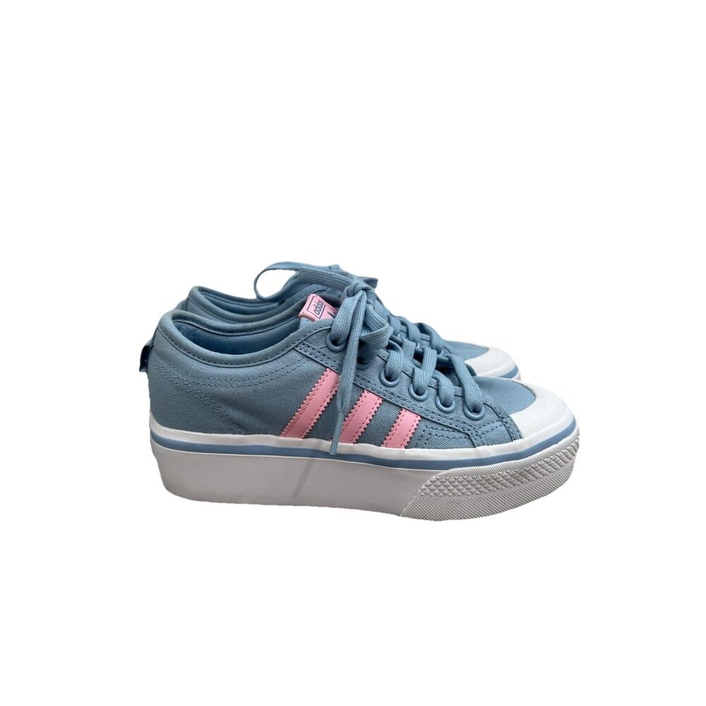 adidas Wmns Nizza Platform 'Altered Blue Bliss Pink' sneaker Size 6
